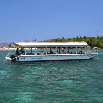 Great Barrier Reef glass bottom boat