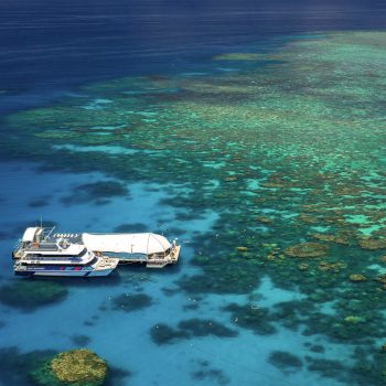 Great Adventures Pontoon on the Great Barrier Reef