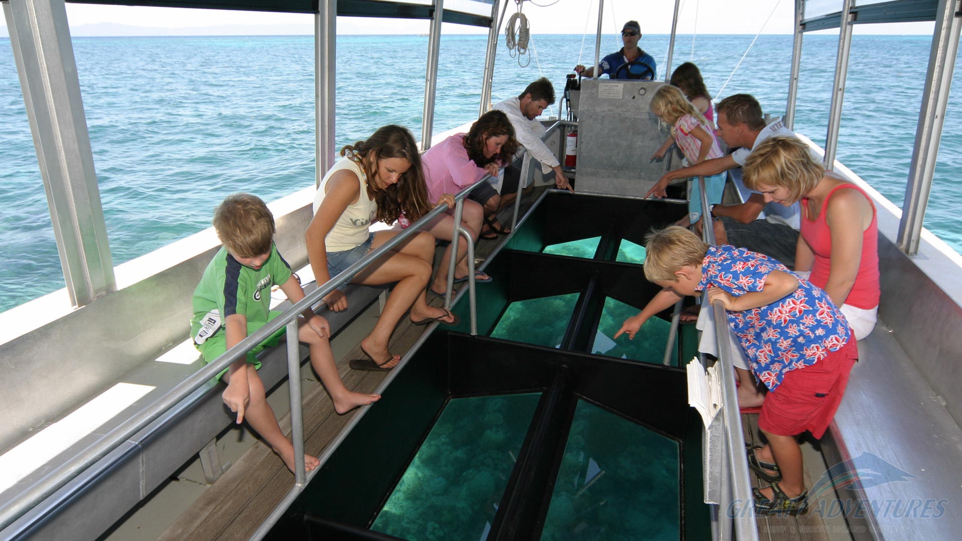 Glass Bottom Boat Green Island